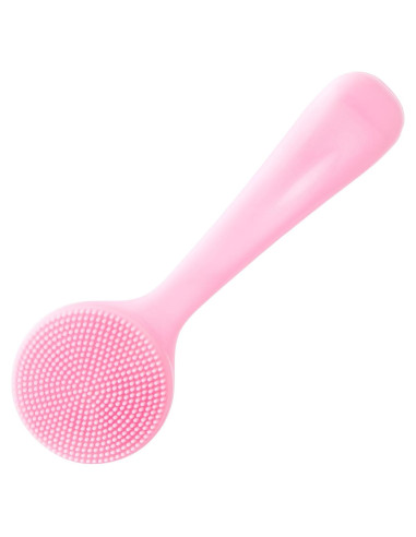 Cepillo Facial de Silicona HINZIC Rosa Exfoliador 13x4.1cm