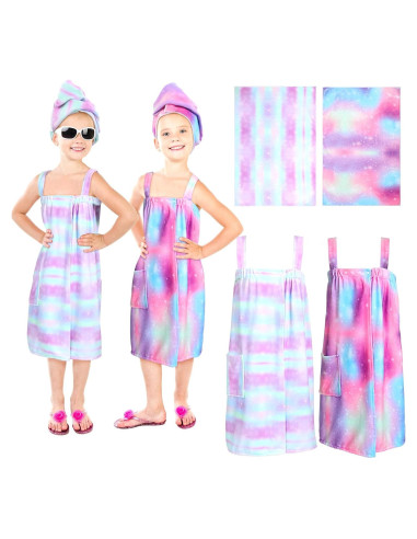 Juego de Toallas de Microfibra para Niñas SmoothNovelty