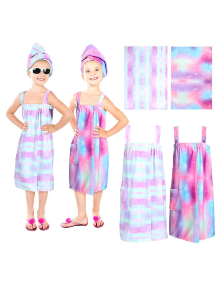 Juego de Toallas de Microfibra para Niñas SmoothNovelty