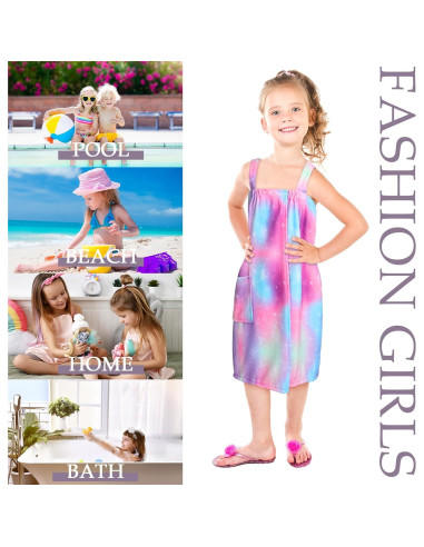 Juego de Toallas de Microfibra para Niñas SmoothNovelty