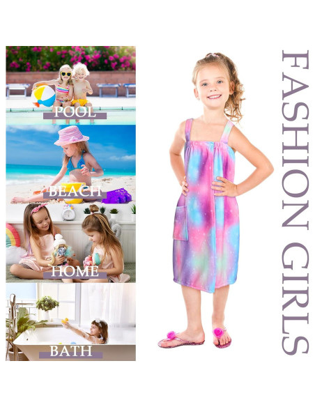 Juego de Toallas de Microfibra para Niñas SmoothNovelty