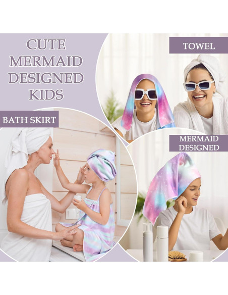 Juego de Toallas de Microfibra para Niñas SmoothNovelty