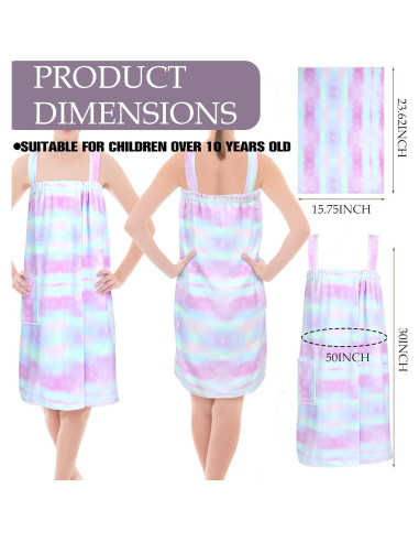 Juego de Toallas de Microfibra para Niñas SmoothNovelty