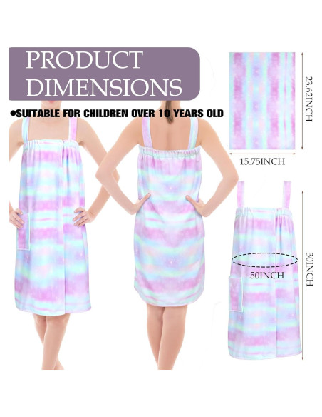 Juego de Toallas de Microfibra para Niñas SmoothNovelty