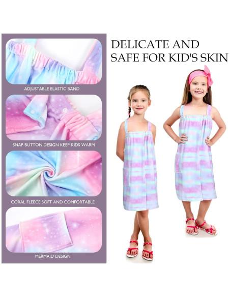 Juego de Toallas de Microfibra para Niñas SmoothNovelty