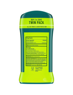 Degree Men Antitranspirante Desodorante 76.5 g Doble Paquete 2