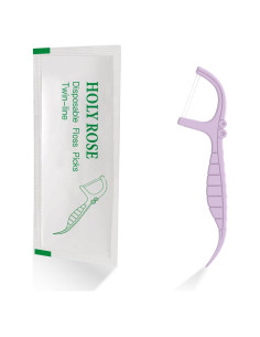 Hilo Dental Holy Rose Doble Línea 200 Unidades Sabor Menta