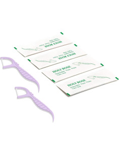 Hilo Dental Holy Rose Doble Línea 200 Unidades Sabor Menta 2