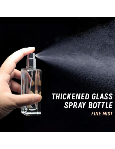 Atomizador de Perfume Luxsego 30ML Vidrio Reutilizable con Embudos