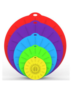 Tapas de Silicona Universales KIMCEN HOME - 5 Piezas 10-30 cm