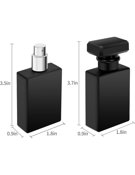 Atomizador de Perfume Luxsego 30ML Vidrio Reutilizable con Embudos