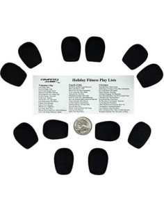 Funda de micrófono lavalier Compete Audio CA12 - Paquete de 12 2