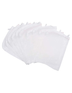 Bolsa de Filtro de Acuario FUNLAIVE 10 Pcs Malla Nylon 15x20cm