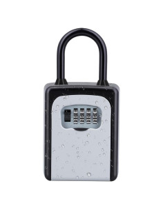 Caja de Llave ZHEGE con Combinación 4 Dígitos - Gris