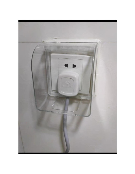 Cubierta de Enchufe a Prueba de Agua Fielect 142x83mm 2Pcs