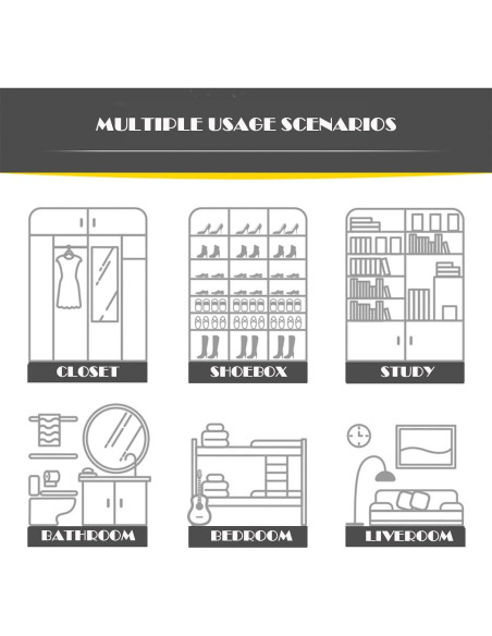 Cajas Absorbentes de Humedad MHTTEC 4 Piezas 1kg Deshumidificadores