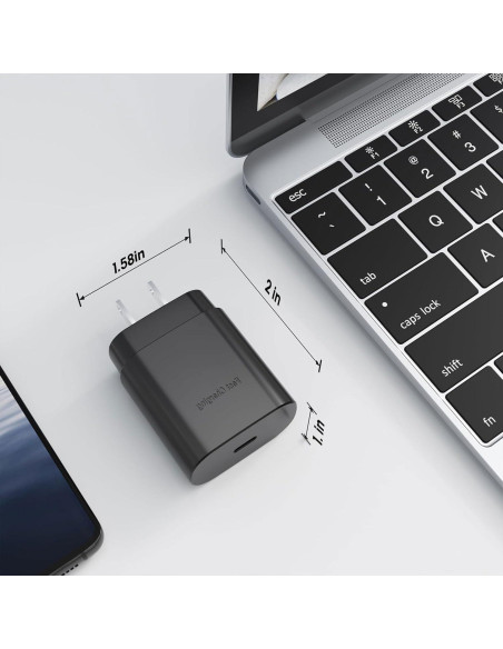 Cargador Rápido Tipo C 25W SHENZHEN OFSPOWER - 2 Paquetes Cargador Rápido Tipo C 25W SHENZHEN OFSPOWER - 2 Paquetes