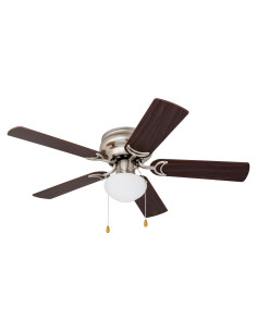 Ventilador de Techo LED Prominence Home Alvina 42" Níquel