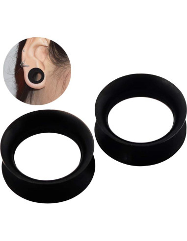 Tapones Expansores de Silicona Stuppendux 5/8" (16mm) Negro