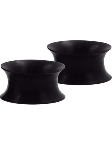 Tapones Expansores de Silicona Stuppendux 5/8" (16mm) Negro