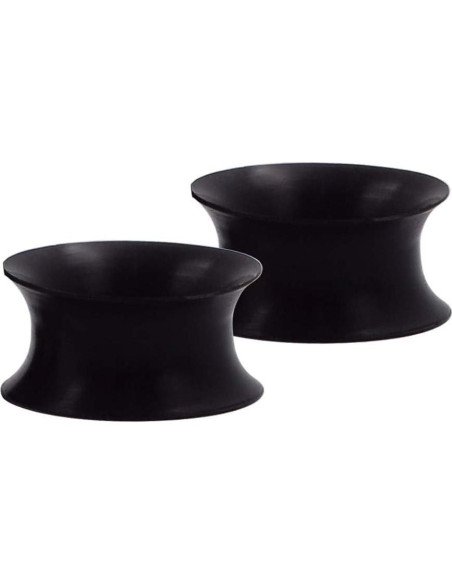 Tapones Expansores de Silicona Stuppendux 5/8" (16mm) Negro