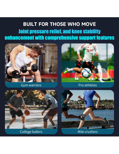 Faja de Rodilla Doble Resorte Meantaus - Soporte Médico Antideslizante