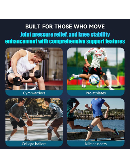 Faja de Rodilla Doble Resorte Meantaus - Soporte Médico Antideslizante