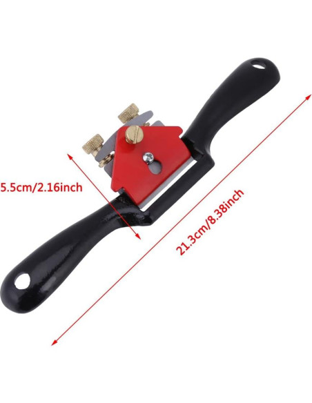 Planeador de Mano Hilitand 21.3cm Ajustable para Carpintería