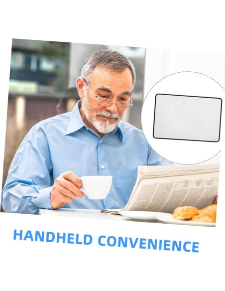 Lentes de Aumento de Mano COOLHIYA - Paquete de 4 Piezas 3x