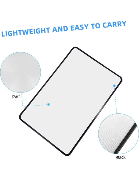 Lentes de Aumento de Mano COOLHIYA - Paquete de 4 Piezas 3x