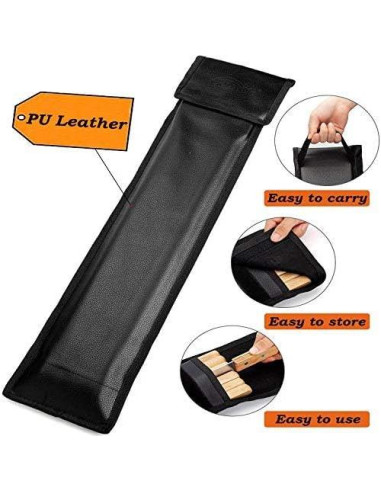 Pinchos de Kabob Goutime 60 cm Acero Inoxidable Set de 7