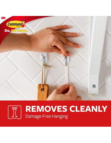 Ganchos de Pared Adhesivos Command 16 Unidades 0.23 kg