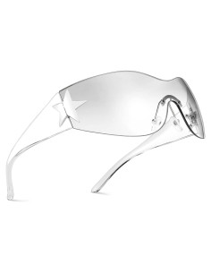 Gafas de sol envolventes COASION Y2K para hombres y mujeres