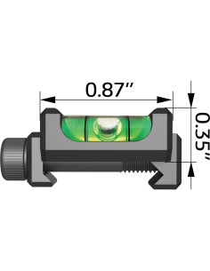 Nivel de Burbuja Picatinny TXTactical 0.89 cm Anti-Inclinación 2