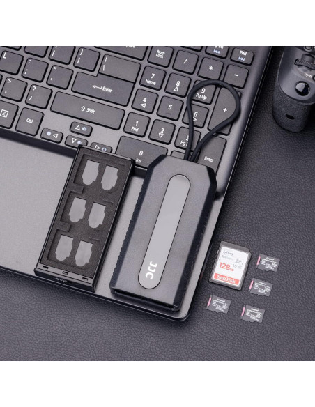 Estuche Organizador de Tarjetas de Memoria JJC 18 Slots