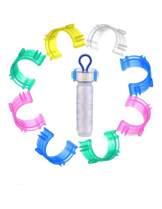 20 Clips Sujetadores de Bobinas de Hilo KIIFENG - Organizador de Costura 2