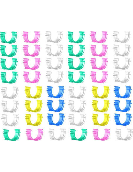 20 Clips Sujetadores de Bobinas de Hilo KIIFENG - Organizador de Costura 20 Clips Sujetadores de Bobinas de Hilo KIIFENG - Organizador de Costura