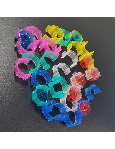 20 Clips Sujetadores de Bobinas de Hilo KIIFENG - Organizador de Costura