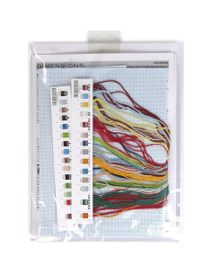 Kit de Puntos de Cruz Dimensions Gnome Navideño 40.64 cm 2