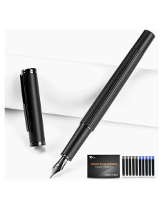 Pluma Fuente JINHAO Punta Extra Fina con Cartuchos y Convertidor