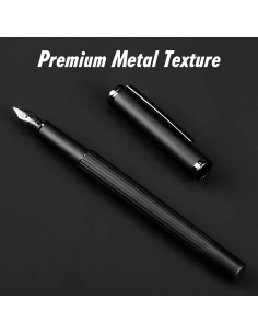 Pluma Fuente JINHAO Punta Extra Fina con Cartuchos y Convertidor 2