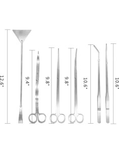 Kit de Herramientas para Acuascaping 7 en 1 Bornfeel 2