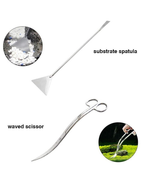 Kit de Herramientas para Acuascaping 7 en 1 Bornfeel