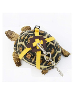 Correa de Arnés de Cuero para Tortuga Ebamaz - Tamaño M