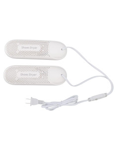 Secador de Zapatos Portátil ABS 12W Control Temperatura 360