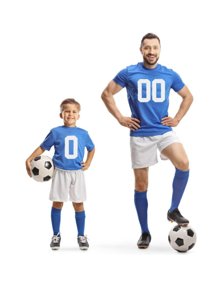 Parche de Número 7 MECCANIXITY 20cm Blanco para Uniforme - Paquete de 5