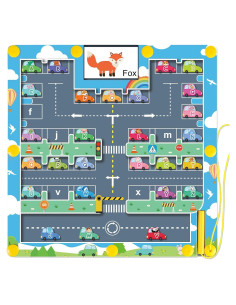 Rompecabezas Magnético del Alfabeto Catnee - Juguete Montessori 25.4x20.3cm