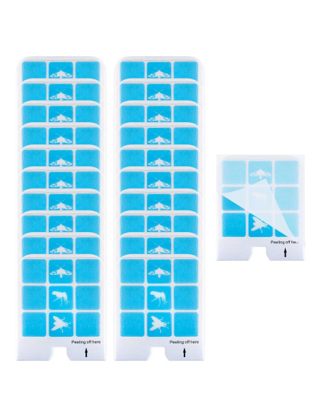 20 Tarjetas Adhesivas Repuesto Safer Home SH502 SH503 DT3005W