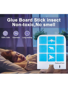 20 Tarjetas Adhesivas Repuesto Safer Home SH502 SH503 DT3005W 2