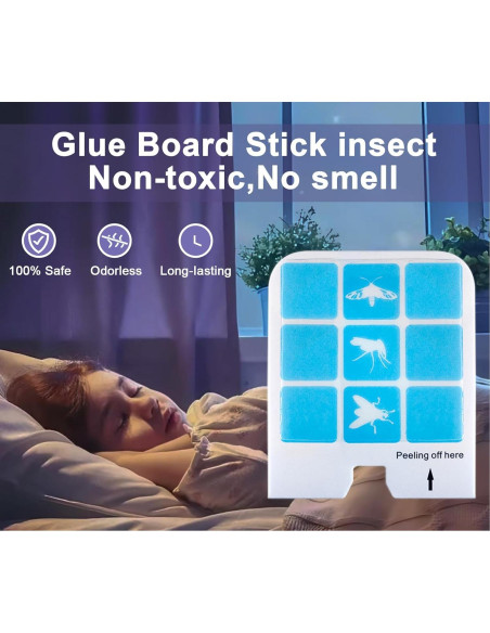 20 Tarjetas Adhesivas Repuesto Safer Home SH502 SH503 DT3005W